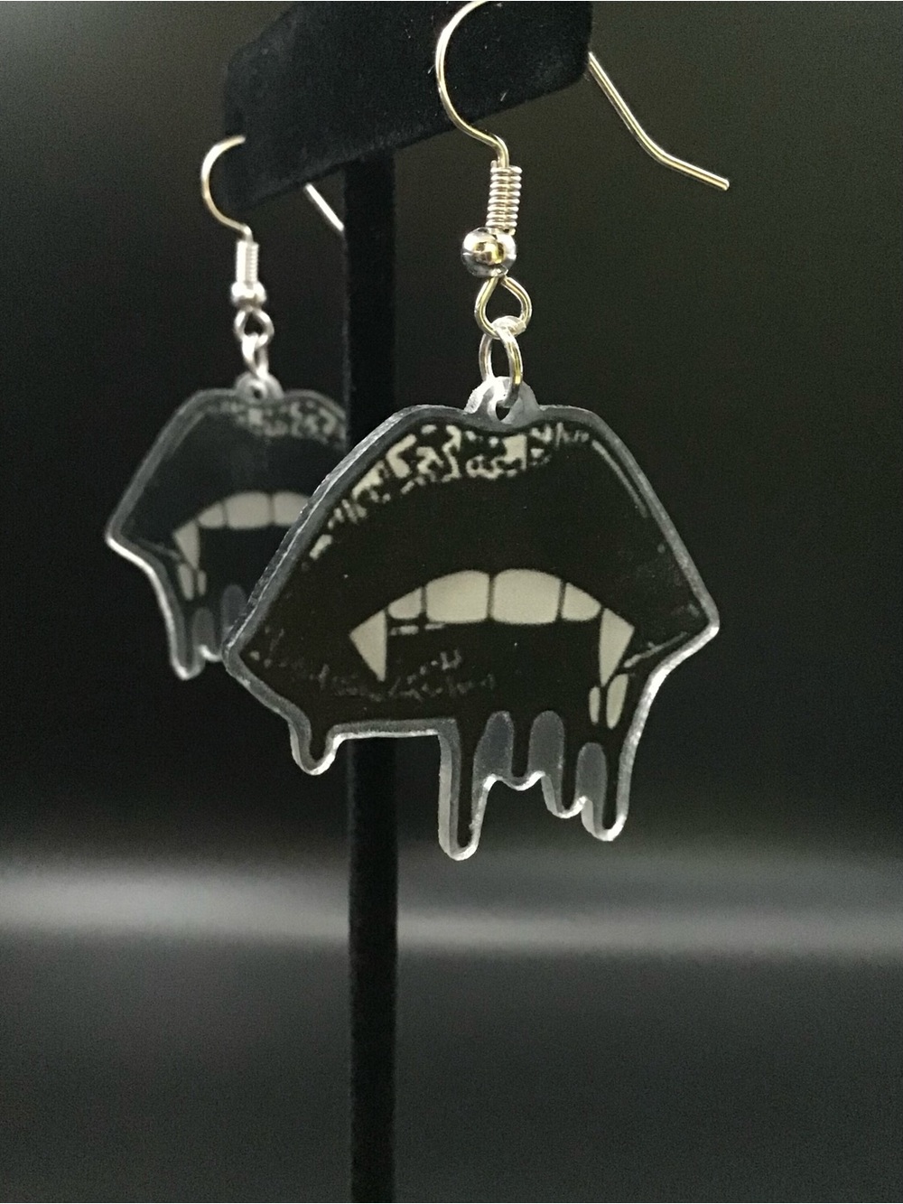 Vampire Fangs Earrings